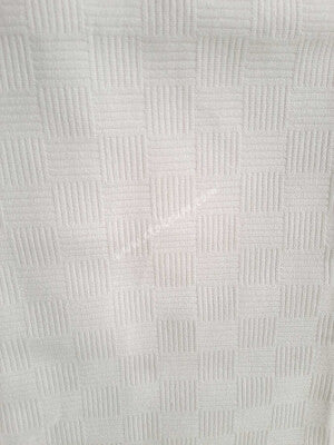 4'lü Otel Pikesi Tek Kişilik Beyaz 160x230 cm | Dama Desenli Pamuklu Dayanıklı Yazlık Pike