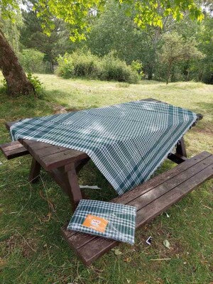 2'li Çok Amaçlı Pötikare Örtü 150x150 cm | Sofra Bezi, Piknik, Masa Örtüsü Seti