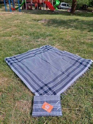 2'li Çok Amaçlı Pötikare Örtü 150x150 cm | Sofra Bezi, Piknik, Masa Örtüsü Seti