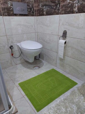 3'lü Banyo Paspası 50x70 cm | Kaymaz Taban Welsoft Yumuşak Ayak İzli Paspas Seti