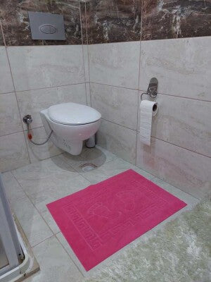 3'lü Banyo Paspası 50x70 cm | Kaymaz Taban Welsoft Yumuşak Ayak İzli Paspas Seti