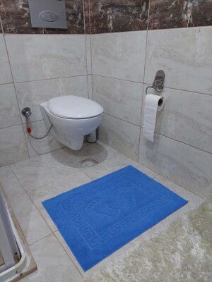3'lü Banyo Paspası 50x70 cm | Kaymaz Taban Welsoft Yumuşak Ayak İzli Paspas Seti