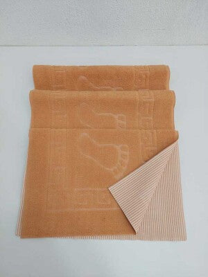 3'lü Banyo Paspası 50x70 cm | Kaymaz Taban Welsoft Yumuşak Ayak İzli Paspas Seti