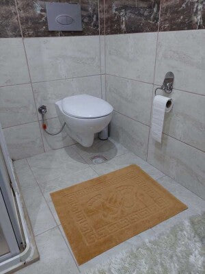 3'lü Banyo Paspası 50x70 cm | Kaymaz Taban Welsoft Yumuşak Ayak İzli Paspas Seti
