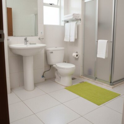 3'lü Banyo Paspası 50x70 cm | Kaymaz Taban Welsoft Yumuşak Ayak İzli Paspas Seti