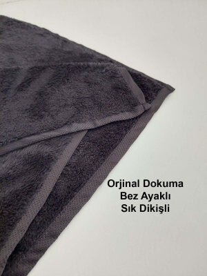 Siyah Kuaför Havlusu 3'lü Set 50x90 | Mikrofiber Boya Tutmaz Hijyenik Havlu