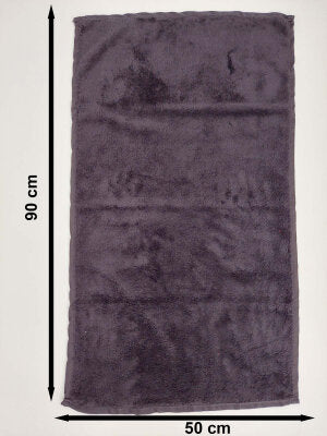 12'li Mikrofiber Kuaför Havlusu Siyah 50x90 | Boya Tutmayan Profesyonel Havlu Seti