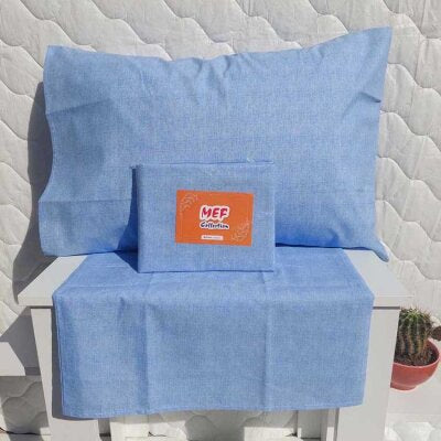 Dokuma Yastık Kılıfı 2'li Set 50x70 cm | Fırça Desen Kapaklı Pamuklu Kılıf