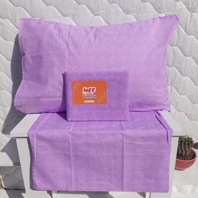 Dokuma Yastık Kılıfı 2'li Set 50x70 cm | Fırça Desen Kapaklı Pamuklu Kılıf
