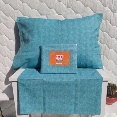 Dokuma Yastık Kılıfı 2'li Set 50x70 cm | Fırça Desen Kapaklı Pamuklu Kılıf