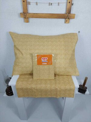 Dokuma Yastık Kılıfı 2'li Set 50x70 cm | Fırça Desen Kapaklı Pamuklu Kılıf