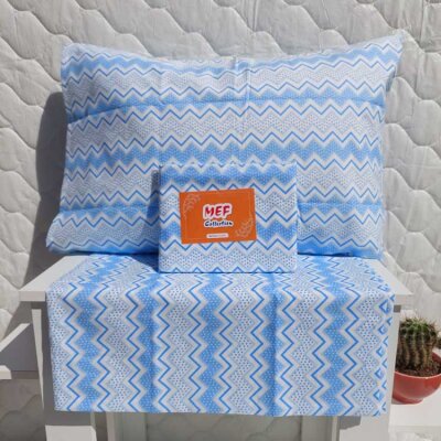 Dokuma Yastık Kılıfı 2'li Set 50x70 cm | Zigzak Kapaklı Pamuklu Dekoratif Kılıf