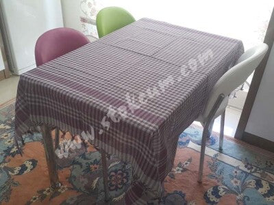 2'li Çok Amaçlı Pötikare Örtü 150x150 cm | Sofra Bezi, Piknik, Masa Örtüsü Seti