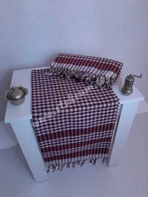 2'li Çok Amaçlı Pötikare Örtü 150x150 cm | Sofra Bezi, Piknik, Masa Örtüsü Seti